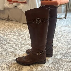 Tory Burch Brown Riding Boots